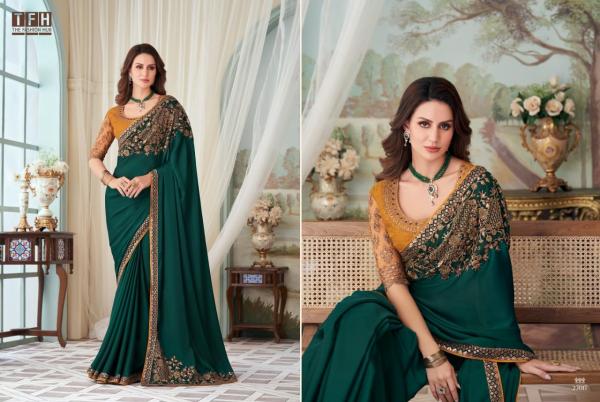 Tfh Silver Screen 17th Edition Designer Saree Collection